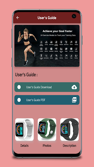 Smart Watch D20 Guide Screenshot 1