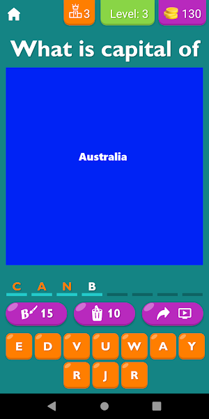 Oceania Countries GK Game Screenshot 2