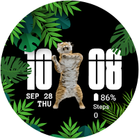 Dancing Tiger Watch Face