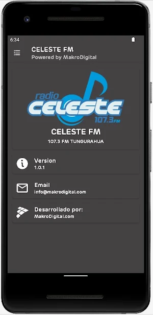 Radio Celeste FM Screenshot 3