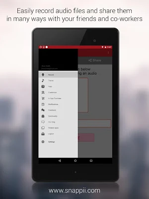 Voice Recording and Playback Screenshot 0