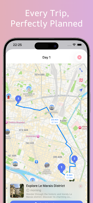 WanderMind AI Screenshot 1