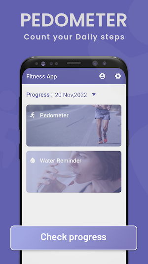 Step Counter Fitness Tracker Screenshot 0