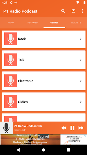 P1 radio podcast dr App Screenshot 2