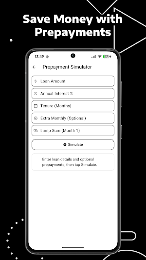 EMI Master–Loan EMI Calculator Screenshot 2