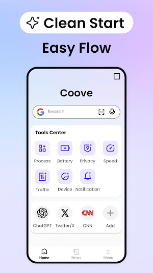 Coove Browser - AI at Hand Screenshot 0