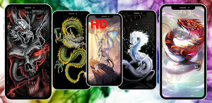 The Black Dragon Wallpaper HD Screenshot 1