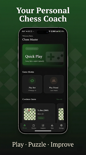 ChessMaster: Offline Chess AI Screenshot 0
