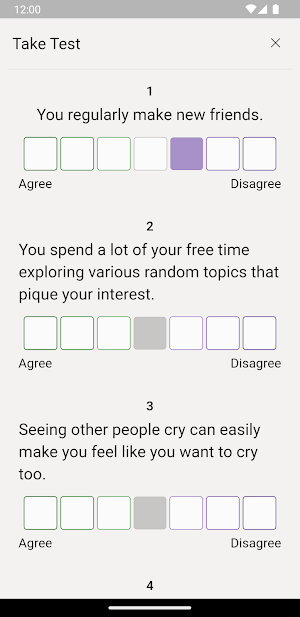 16Personalities Test Screenshot 1