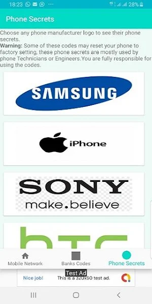 All Nigeria Phones,Banks and Mobile USSD codes Screenshot 1
