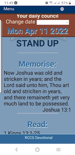 Open Heavens Devotional Screenshot 2