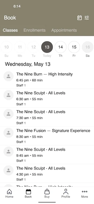The Nine Pilates Screenshot 1
