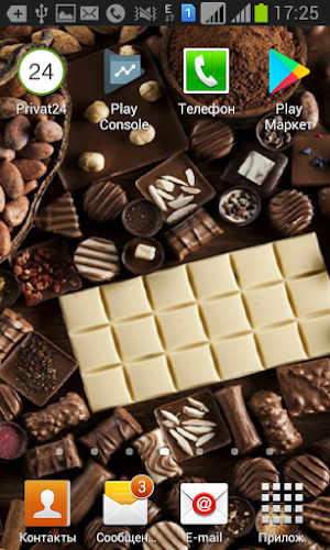 Desctop Wallpaper Chocolate Screenshot 2
