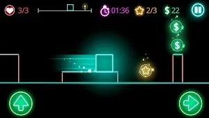 Glow obstacle course Screenshot 2