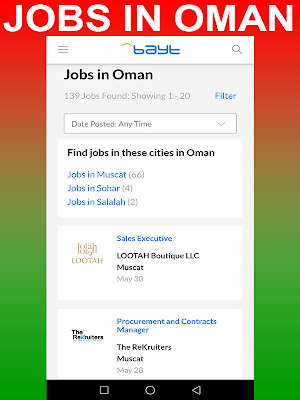 JOBS IN OMAN Screenshot 2
