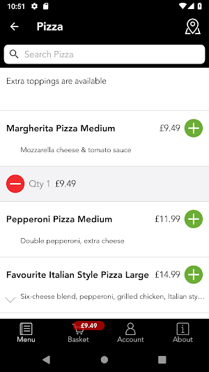 Hello Pizza Screenshot 2