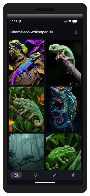 Chameleon Wallpaper HD & 4K Screenshot 1