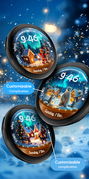 ReS56 - Christmas Snow Globe Screenshot 2