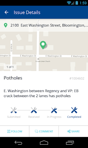 myBloomington Screenshot 1