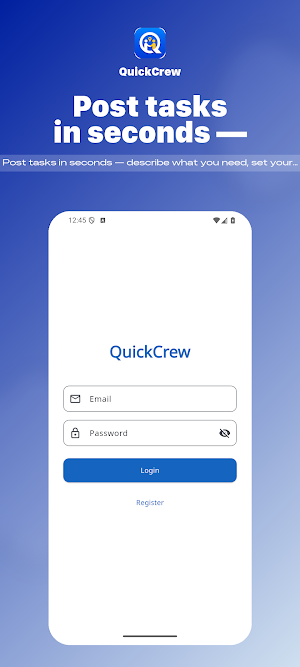 QuickCrew - Find Your Crew Screenshot 1