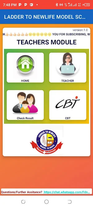 Ladder To Newlife Model School Screenshot 0