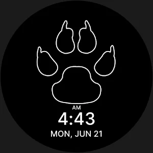 Dog Paw Watch Face screenshot 6