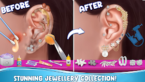 Piercing Jewelry Salon: ASMR Screenshot 0