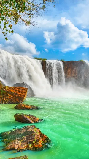 Waterfall Background HD Moving Screenshot 3