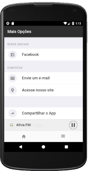 Rádio Ativa FM Screenshot 1