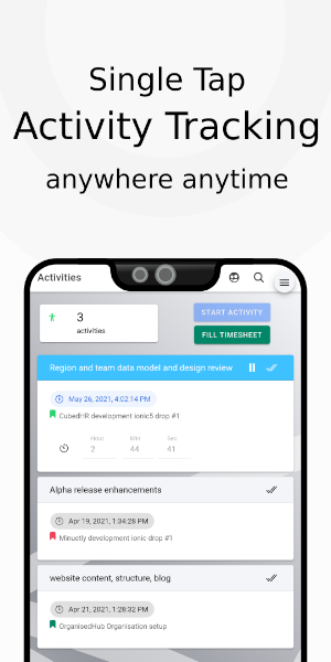 Fieldhour - Timesheet, Time Tracker & Work Manager Screenshot 2