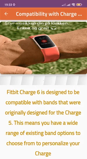 fitbit charge 6 bands guide Screenshot 0