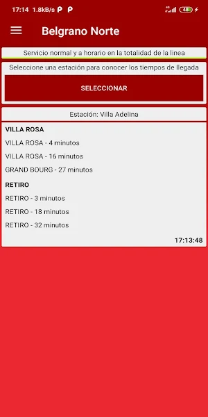 Tren Belgrano Norte Screenshot 0
