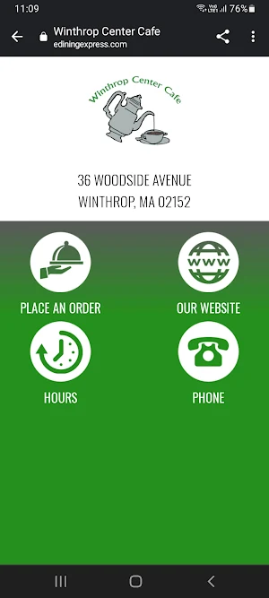 Winthrop Center Cafe Screenshot 0