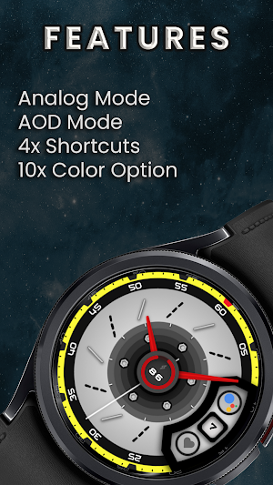 Orbitron Watch Face Screenshot 1