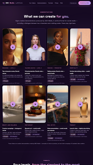 SDO Media — AI videos Screenshot 2