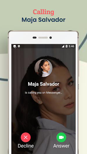 Maja Salvador Fake Call Screenshot 2