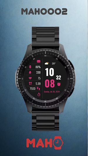 MAHO002 Wear OS Watch Face Screenshot 0