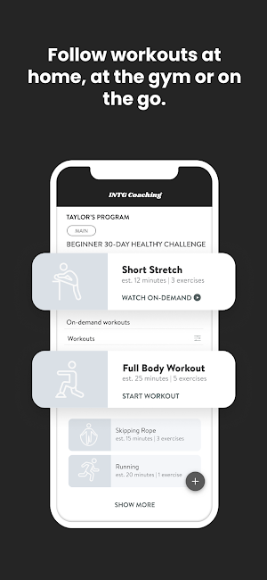 INTG Coaching Screenshot 2
