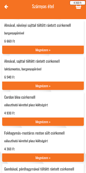 Varázsterasz Étterem Screenshot 3