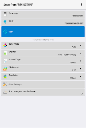 Sharpdesk  Mobile Screenshot 1