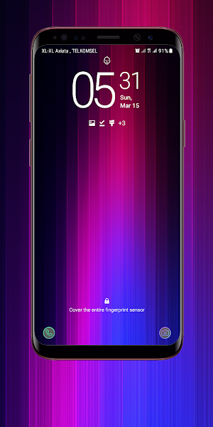 Red And Blue Wallpaper Screenshot 2