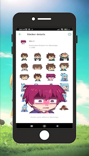 Konosuba Stickers for WhatsApp Screenshot 3