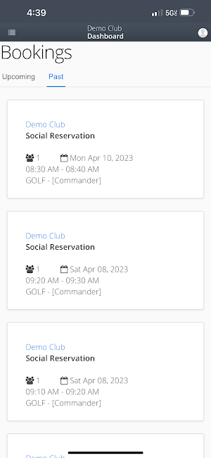SalixReservations Screenshot 3