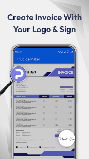 Invoice Maker: Receipt Maker Screenshot 0
