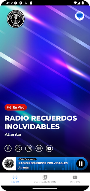 Radio Recuerdos Inolvidables Screenshot 1