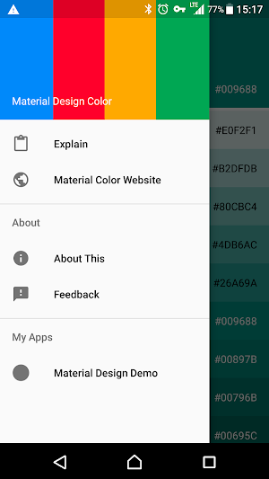 Material Design Color Screenshot 2