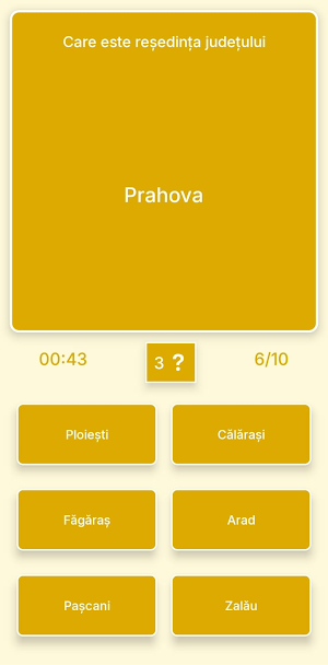 Harta României: Geografie Quiz Screenshot 1