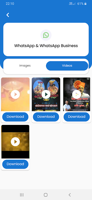 StatusPad - Status & Video dow Screenshot 1