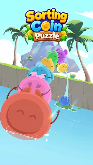 Sorting Coin Puzzle Screenshot 2