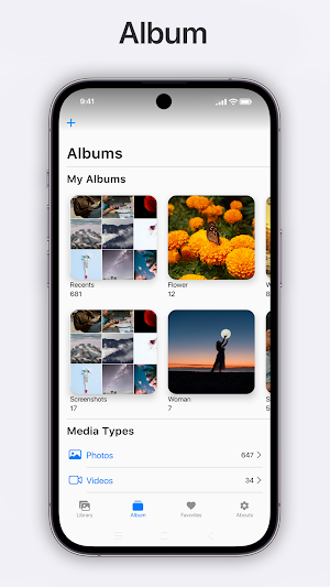 Simple Gallery - Photo, Album Screenshot 2